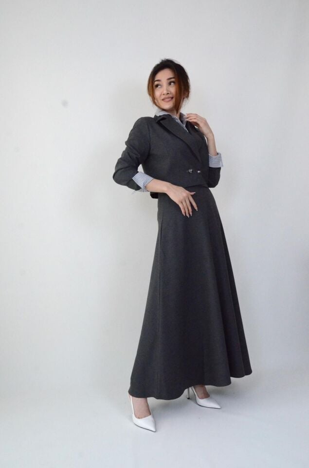 KLASİK CROP BLAZER