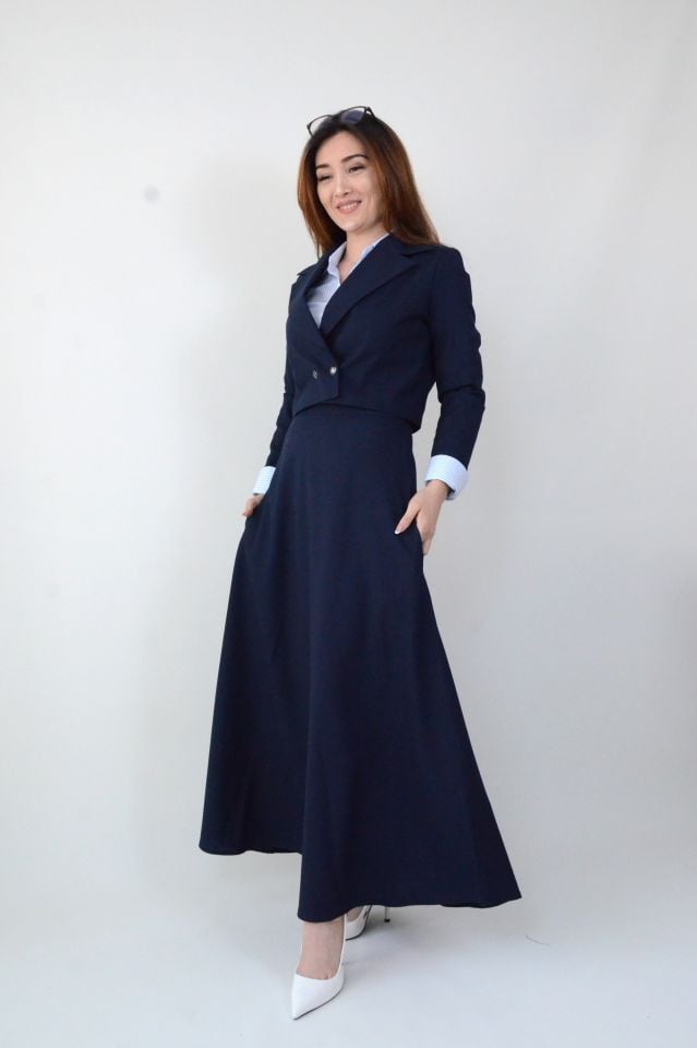 KLASİK CROP BLAZER