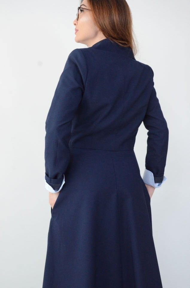 KLASİK CROP BLAZER