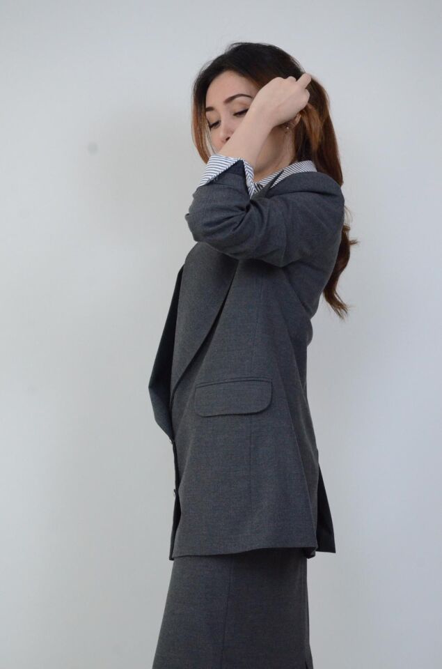 KLASİK UZUN BLAZER